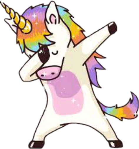 Cute Unicorn Transparent (472x506), Png Download