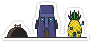 Also Buy This Artwork On Stickers, Apparel, Phone Cases, - Squidward Tentacles (375x360), Png Download
