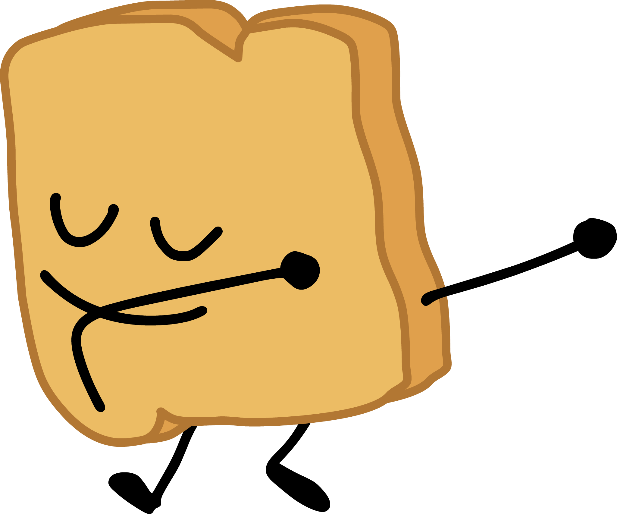 Image Transparent Library Dabbing Drawing Pencil - Bfb Woody Dabbing (2048x1706), Png Download