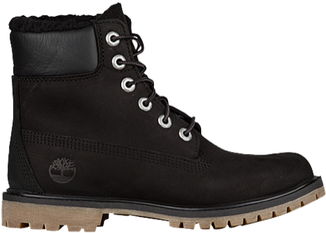 Timberland 6\" Premium Lined Wp Boots - Timberland 6" Premium Lined Wp Boots - Women's Black (500x500), Png Download