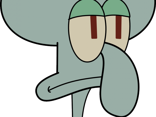 Squidward Cliparts - Squidward Clipart (640x480), Png Download