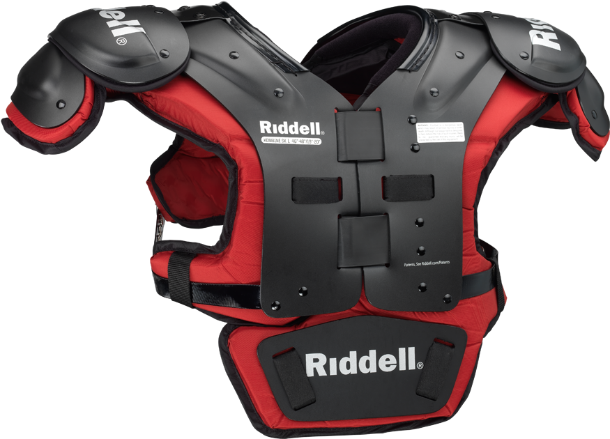 Riddell Kombine Sk Shoulder Pad (900x812), Png Download