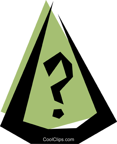 Dunce's Cap Royalty Free Vector Clip Art Illustration - Triangle (392x480), Png Download