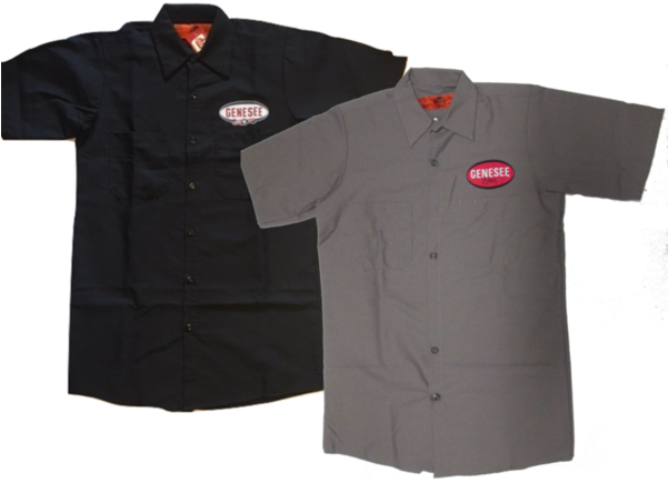 Genesee Worker Button Down Shirt - Worker Button Down Shirt (600x444), Png Download