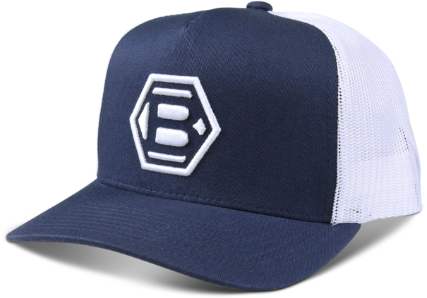 Bettinardi Trucker Cap - Blue And Black Cap (690x690), Png Download