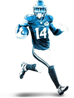 Vikings - Football Player (430x430), Png Download