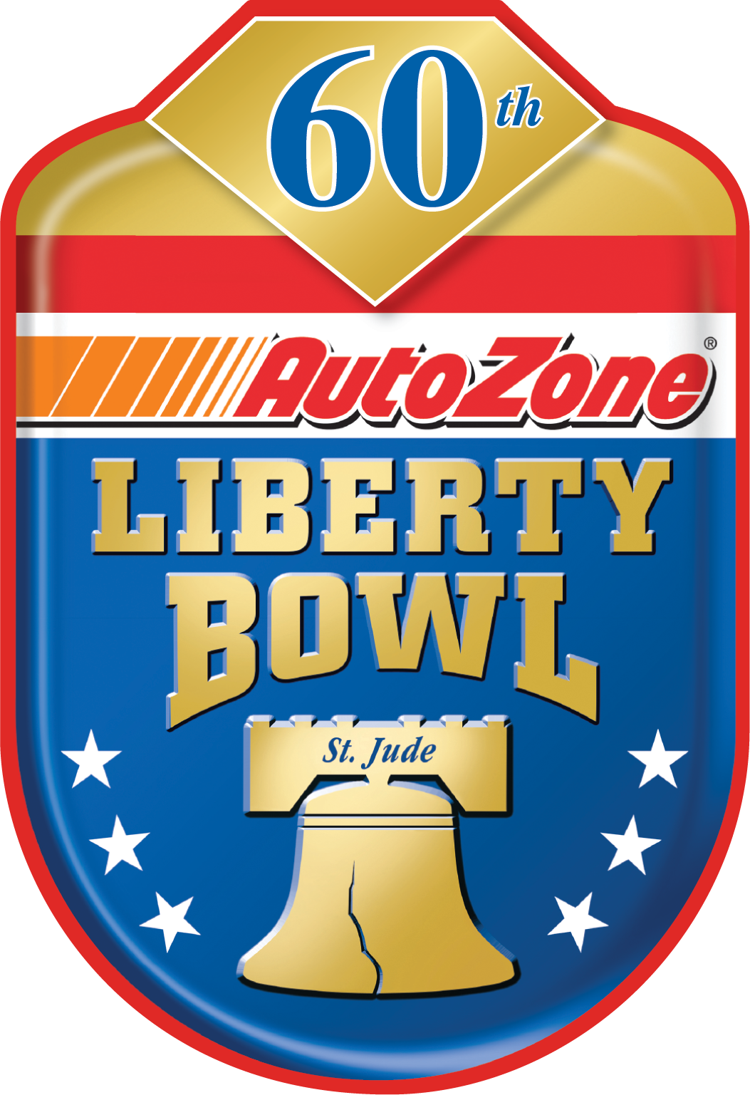 Azlb 60th Png - Autozone Liberty Bowl 2017 (1053x1537), Png Download