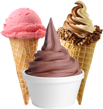 Wide Variety Of Options - One Ice Cream Cone (511x494), Png Download