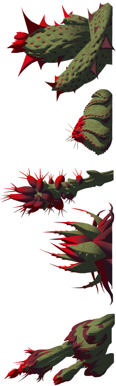 Bristler - Caterpillar (446x1456), Png Download