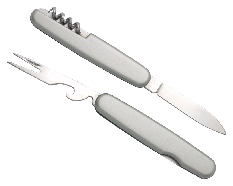 Knife-fork 'randonneur' - Fork (900x660), Png Download