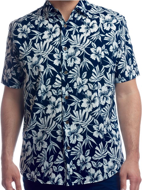 Floral Shadow Shirt - Shirt (640x640), Png Download