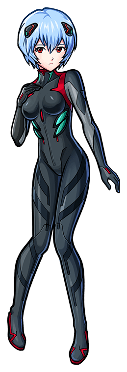 Gear-rei Ayanami Render (large) - Rei Ayanami (259x758), Png Download
