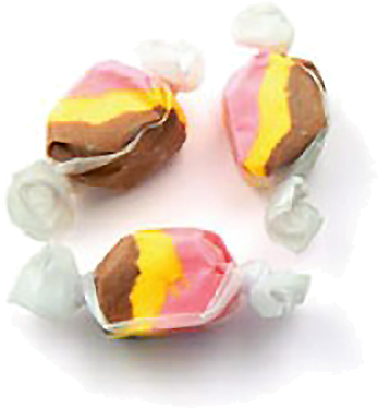 Banana Split Salt Water Taffy - Sweets Banana Split Salt Water Taffy (500x500), Png Download