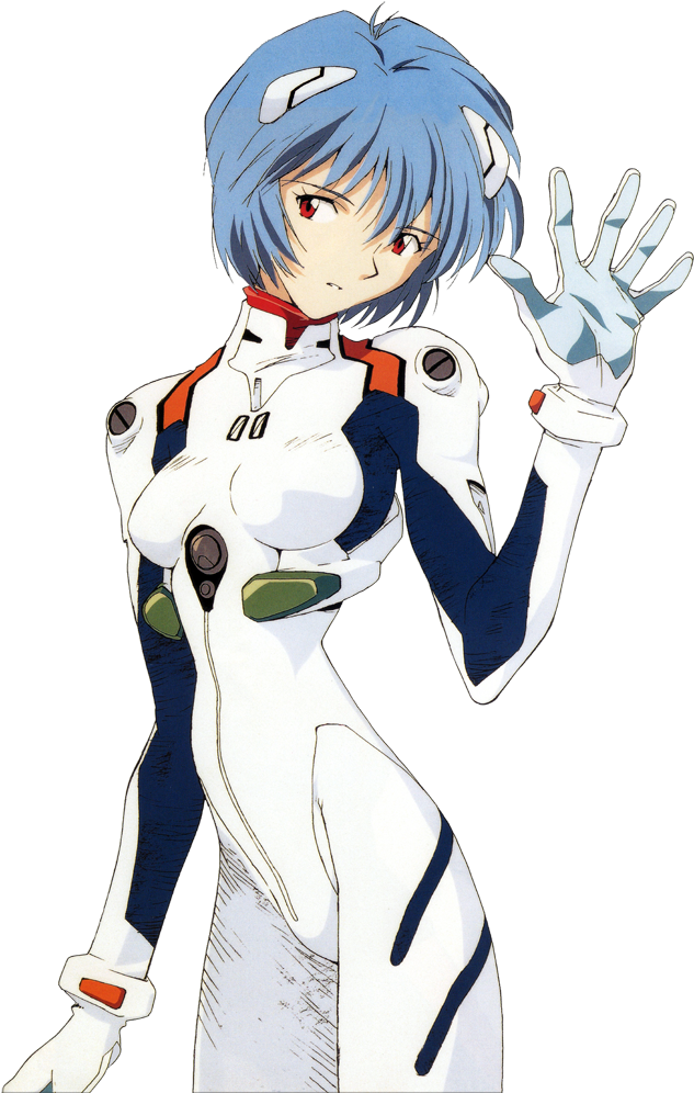 Neon Genesis Evangelion - Neon Genesis Evangelion Rei (642x1000), Png Download