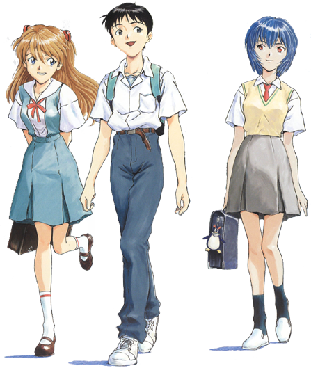 Neon Genesis Evangelion Transparent (447x529), Png Download