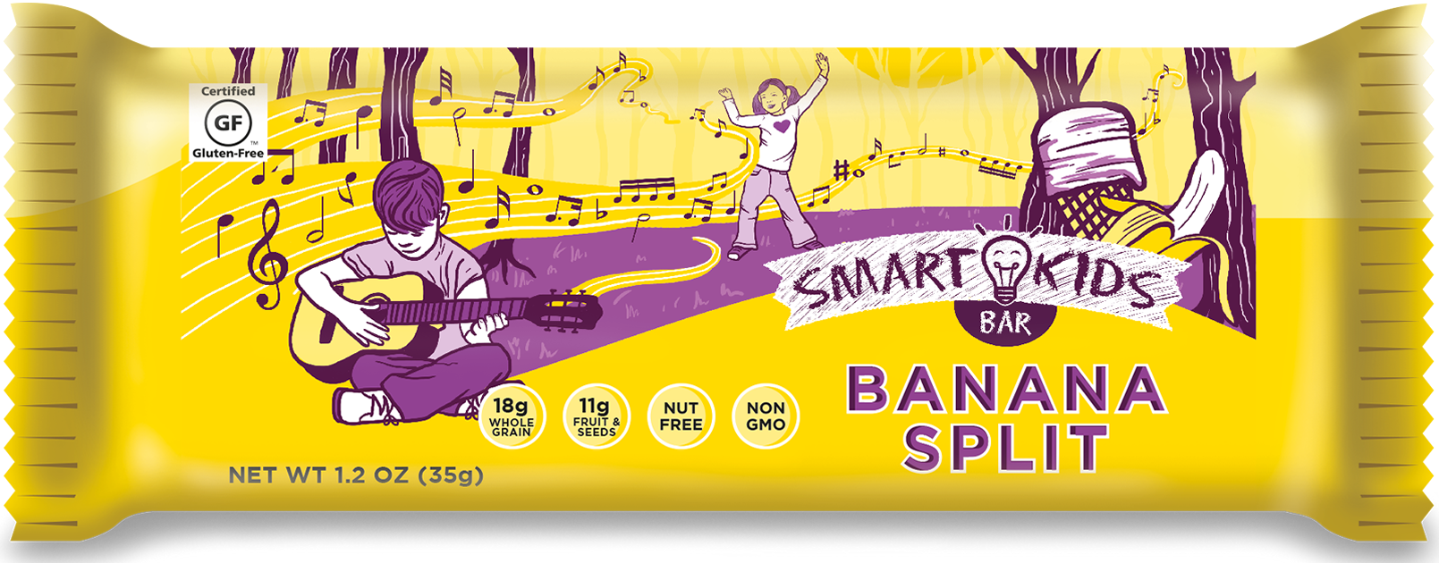 3d Smart Kids English Banana Split (1609x630), Png Download