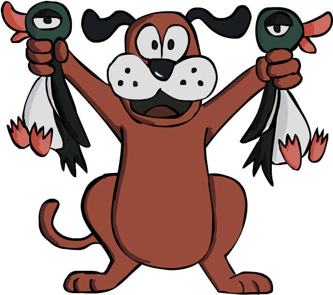 Duck Hunt Dog Png Png Freeuse Library - Duck Hunt Dog Crusade (700x700), Png Download