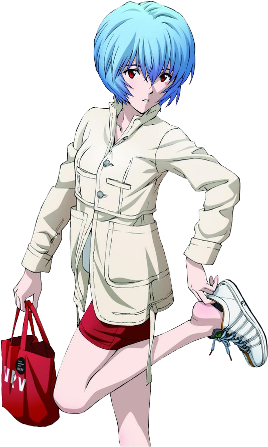 Image Royalty Free Stock The Rogue Feminist Tsumuguu - Rei Ayanami & Asuka Soryu Langley (640x891), Png Download