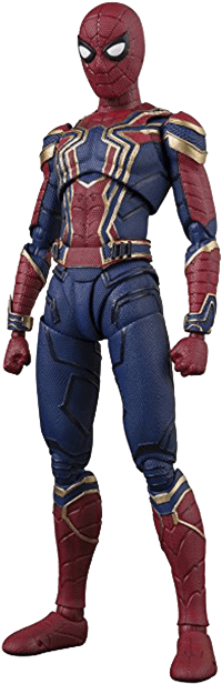 Figuarts Iron-spider - Avengers Infinity War Figures (566x800), Png Download