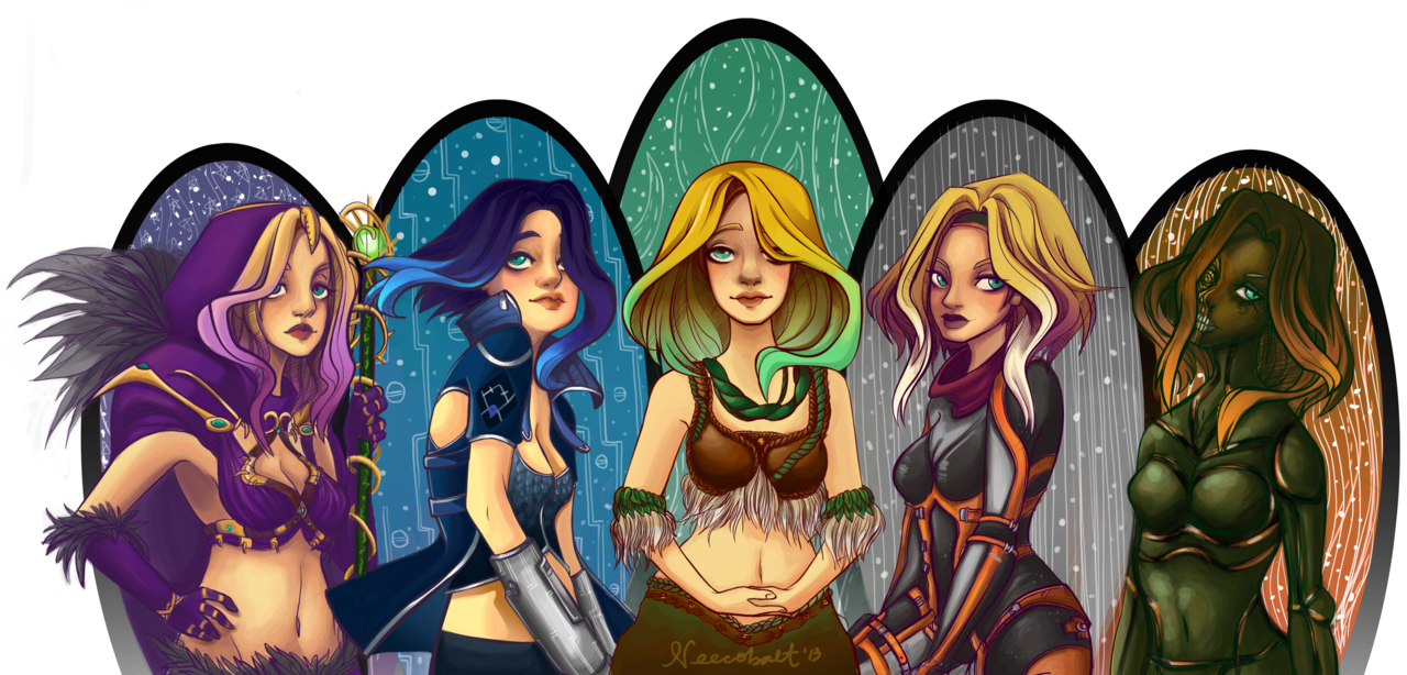 Comm Aleta Of Infinity Wars By Neecobalt - Infinity Wars Card Game Art (1280x614), Png Download