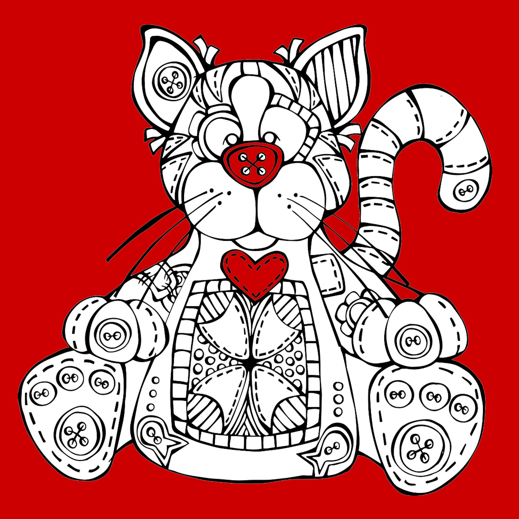 Download Button Nose Buddies Cat Full Size PNG Image PNGkit