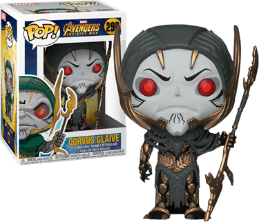 Avengers Infinity War Corvus Glaive Pop - Corvus Glaive Funko Pop (375x322), Png Download
