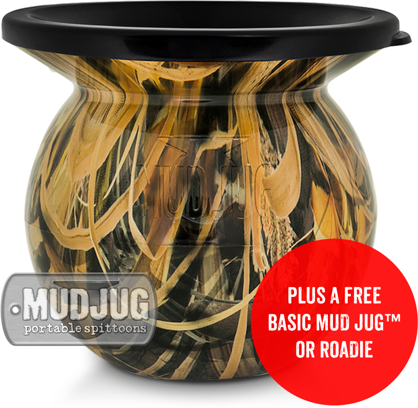 Confederate Duck Hunt Camo Mud Jug™ - Southern Bass Mudjug (900x900), Png Download