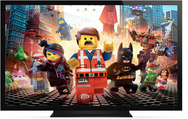 Entertainment That Follows You - Lego Movie Hd (829x560), Png Download