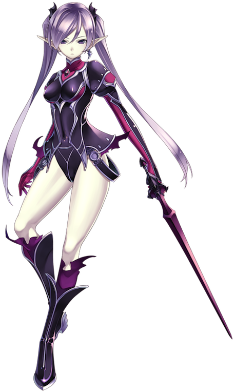 Mervina - Record Of Agarest War 2 Mervina (530x800), Png Download