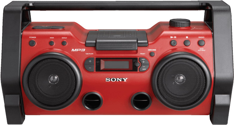 Whether You're On A Construction Worksite, Walking - Sony 25 H10cp Personal Audio System (786x655), Png Download
