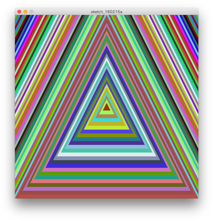 I'm A Big Triangle Enthusiast So I Wanted To Create - Trippy Triangles (712x734), Png Download