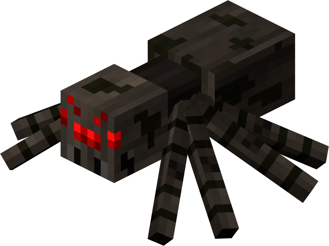 Spider - Minecraft: Diary Of A Minecraft Spider (1111x831), Png Download