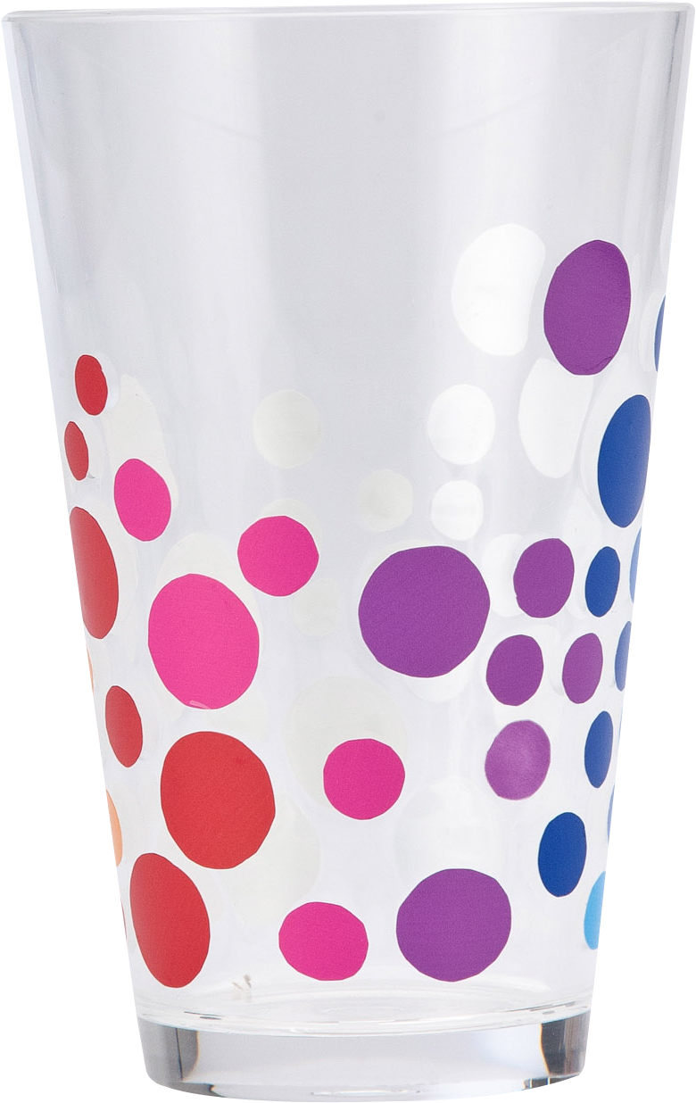 Cup With Dots Png Image - Cup (915x1386), Png Download