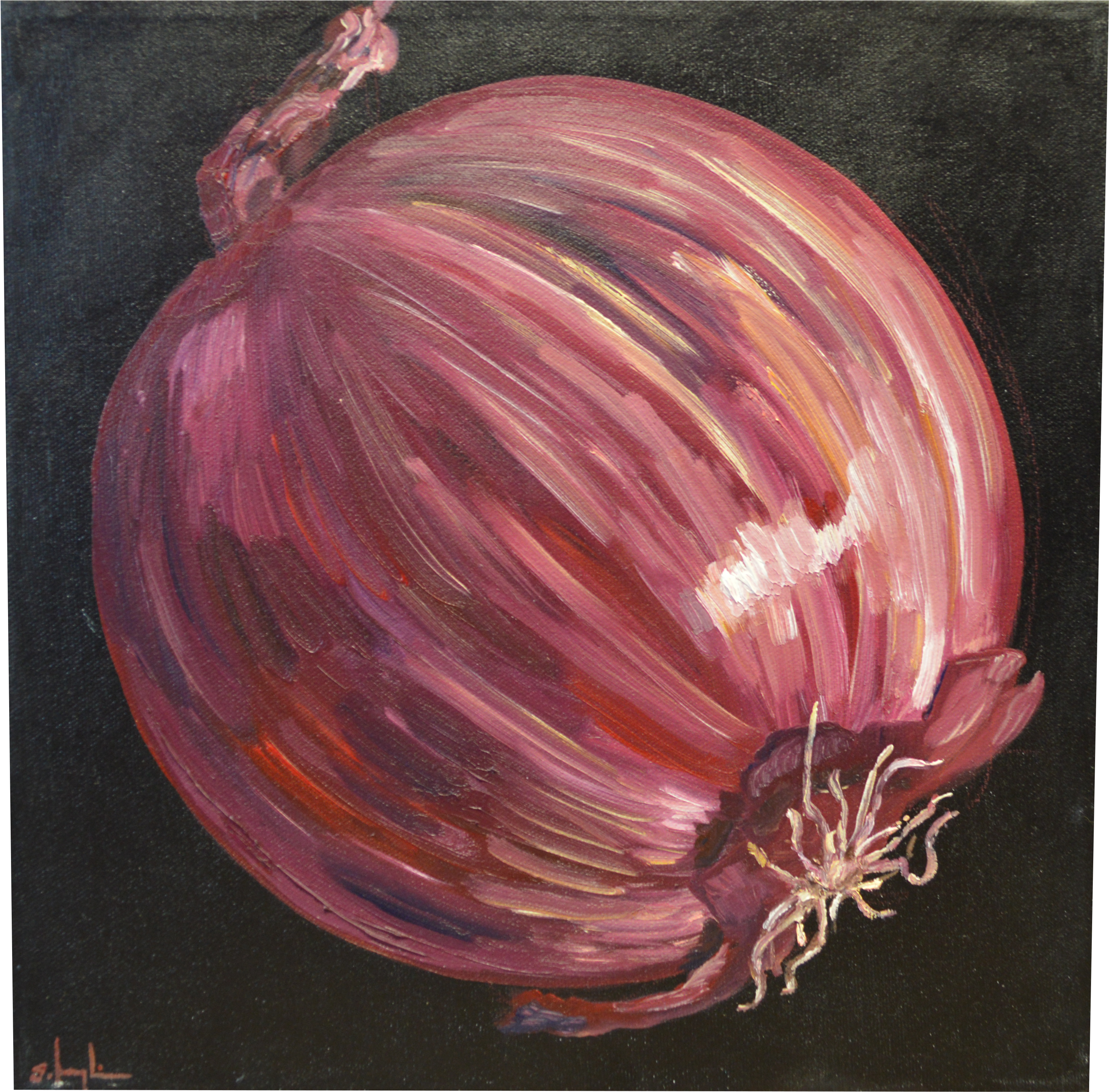 Fare For Friends - Red Onion (3341x3288), Png Download