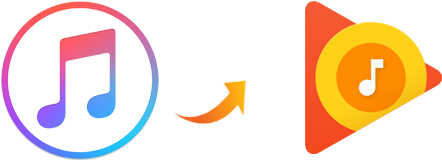 Apple Music To Google Play Music - Music Streaming Services Logo (570x280), Png Download