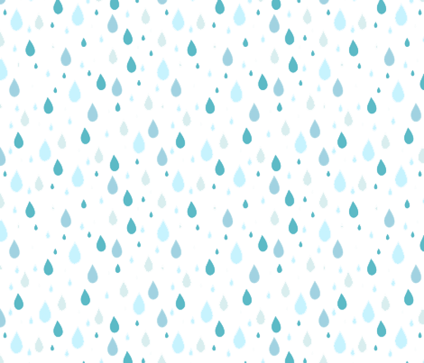 Raindrop Clipart Transparent Background - Raindrop Pattern (850x729), Png Download