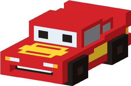Lightning Mcqueen - Disney Crossy Road Cars (460x308), Png Download
