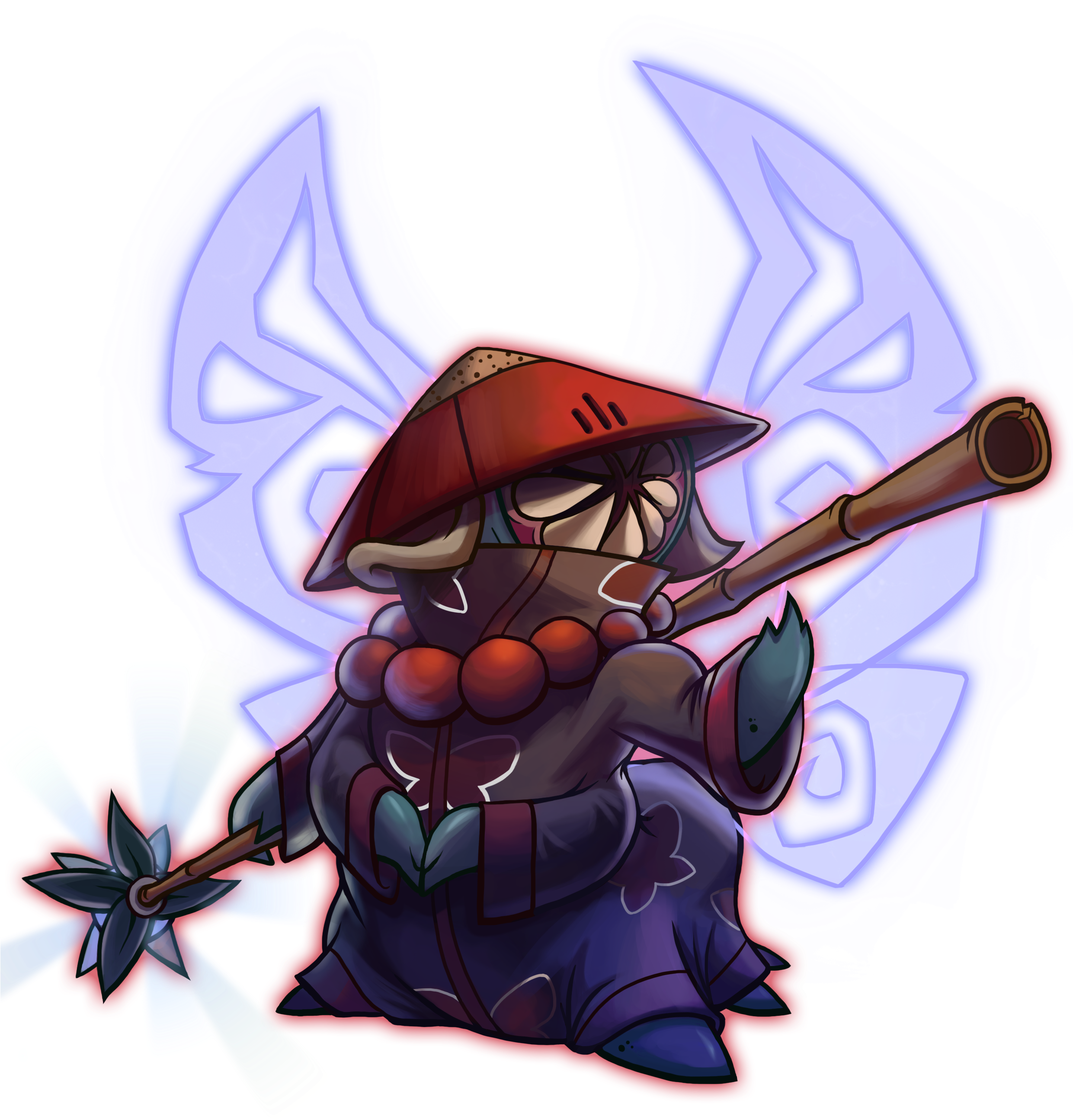 Characterrender Kage Genji - Awesomenauts Kage Genji (2480x3508), Png Download