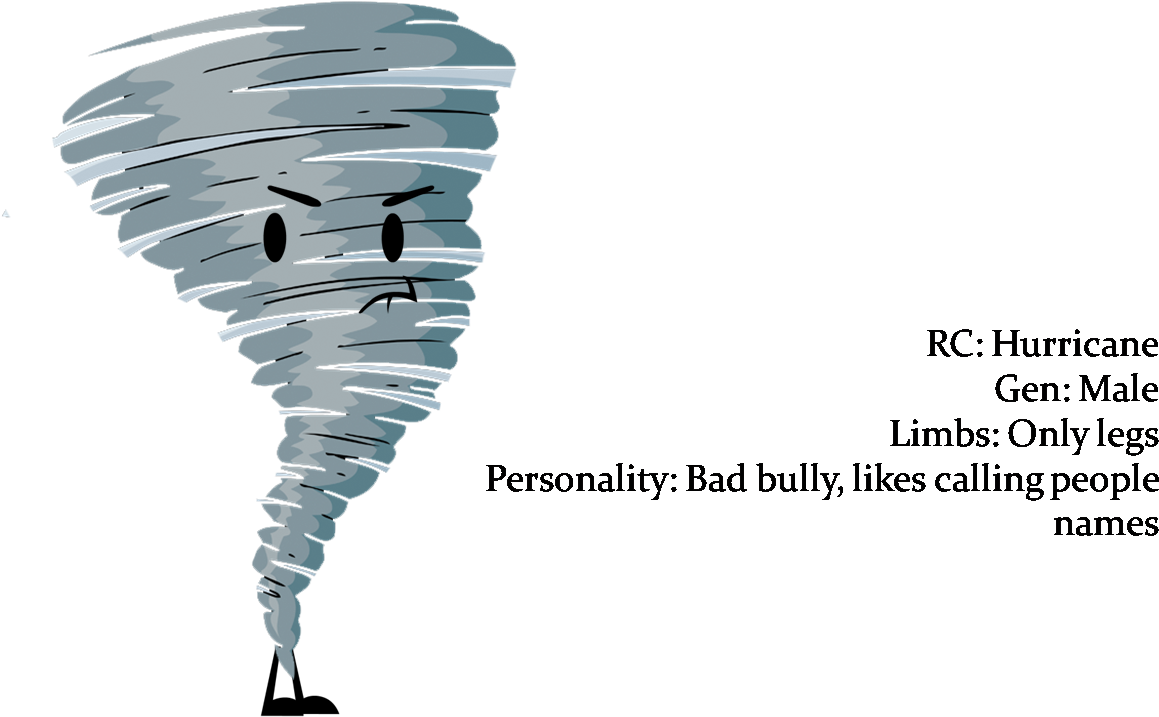 Hurricane - Plastic (1191x725), Png Download