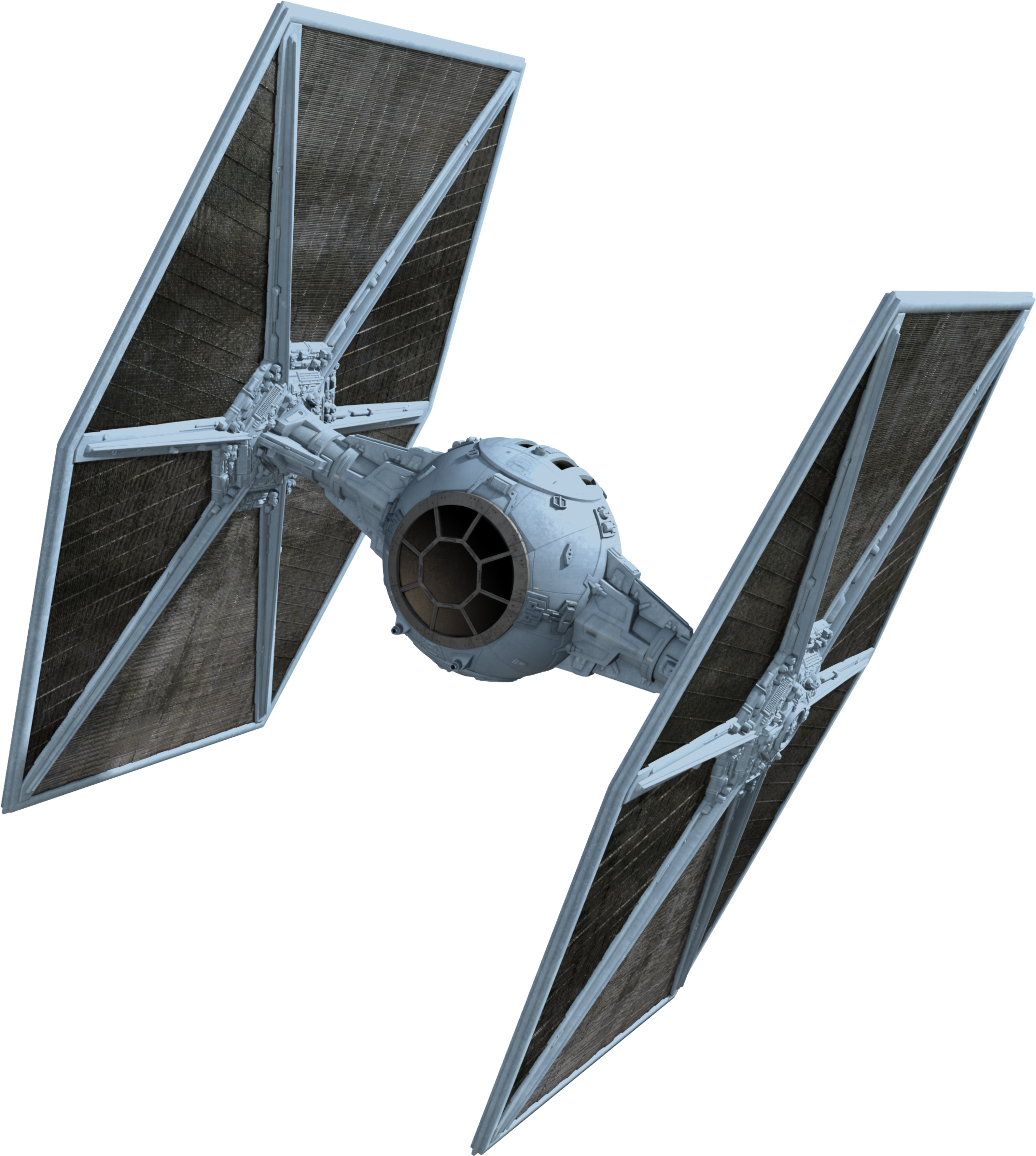 Tiefighter-fathead - Fathead Star Wars Tie Fighter Wall Decal (3300x3600), Png Download
