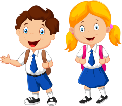 Royalty Free Download A Ua F Hp Pinterest Clip Art - School Children Clipart (500x429), Png Download