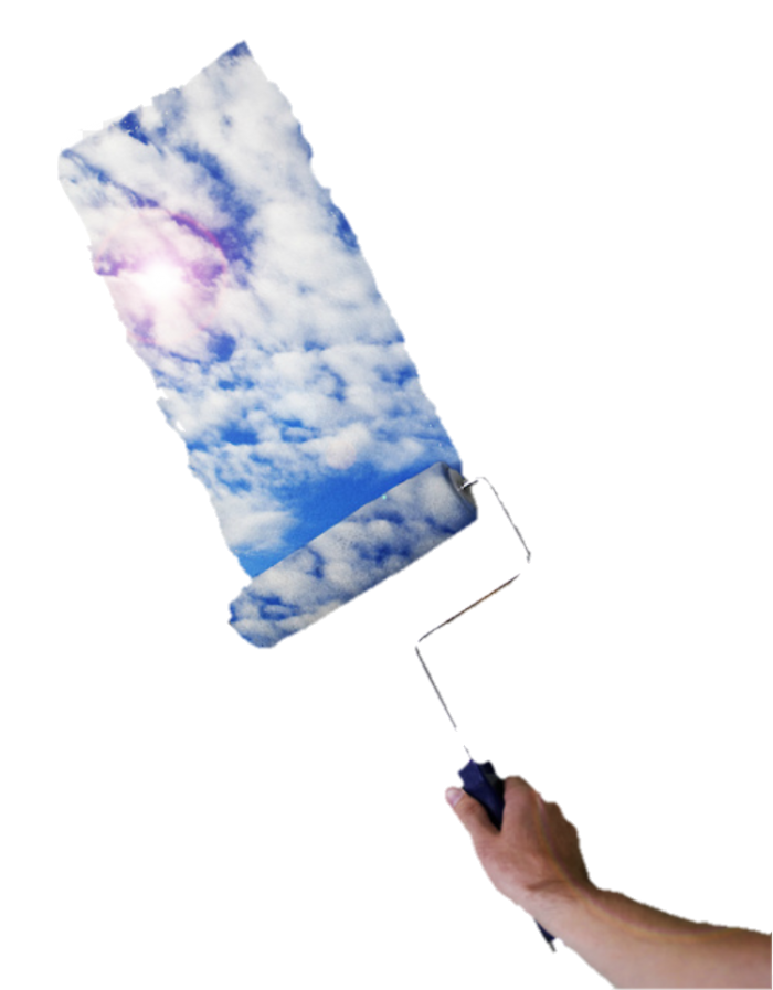 #sticker #png #tumblr #text #texture #films - Наклейки На Фото Аватан Краска (700x897), Png Download