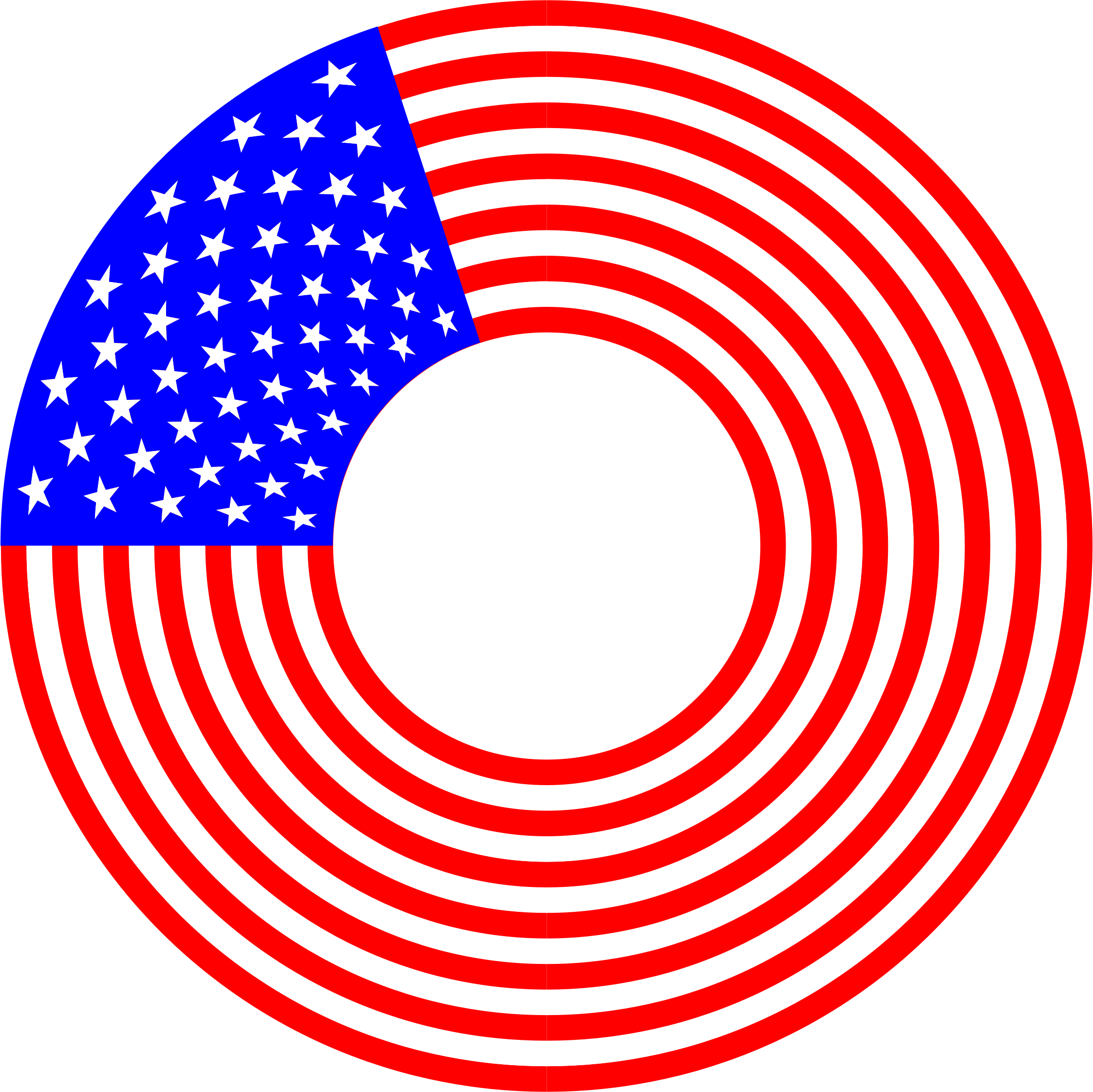 This Free Icons Png Design Of Stars And Stripes Circle (2244x2242), Png Download