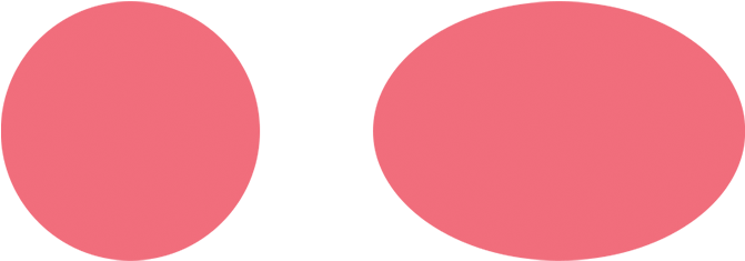 Geometry Same But Different Circle Oval - Circle (716x538), Png Download