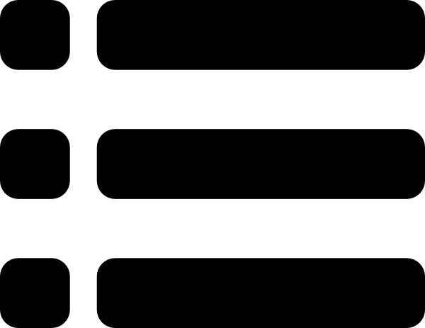 List Bullets Icon Png Clip Art (600x463), Png Download