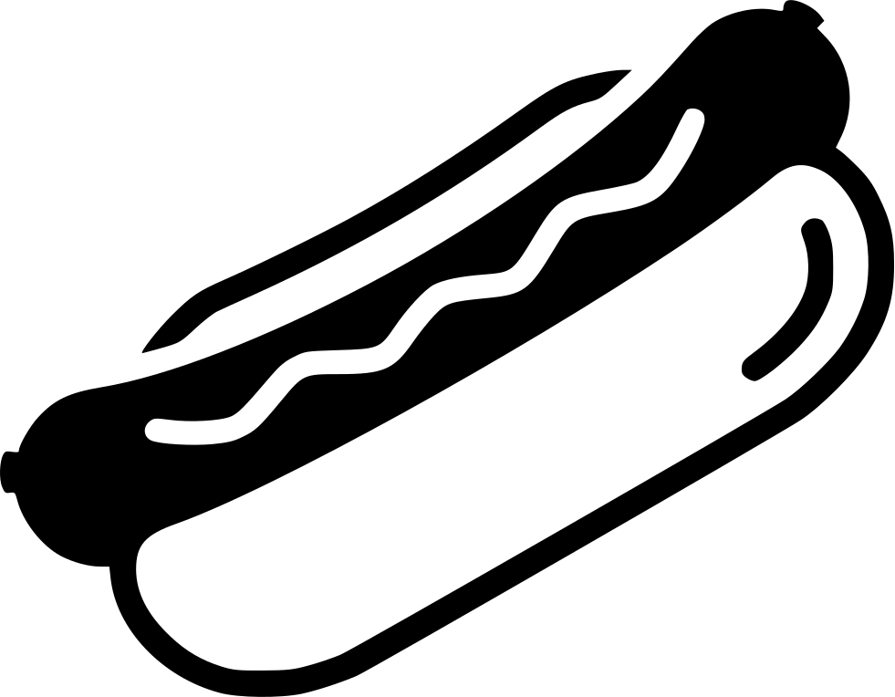 Hot Dog - - Hot Dog Icon Png (981x764), Png Download