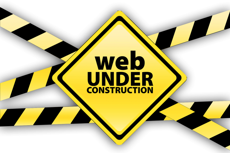Website Under Construction Png - Web Under Construction Png (770x513), Png Download