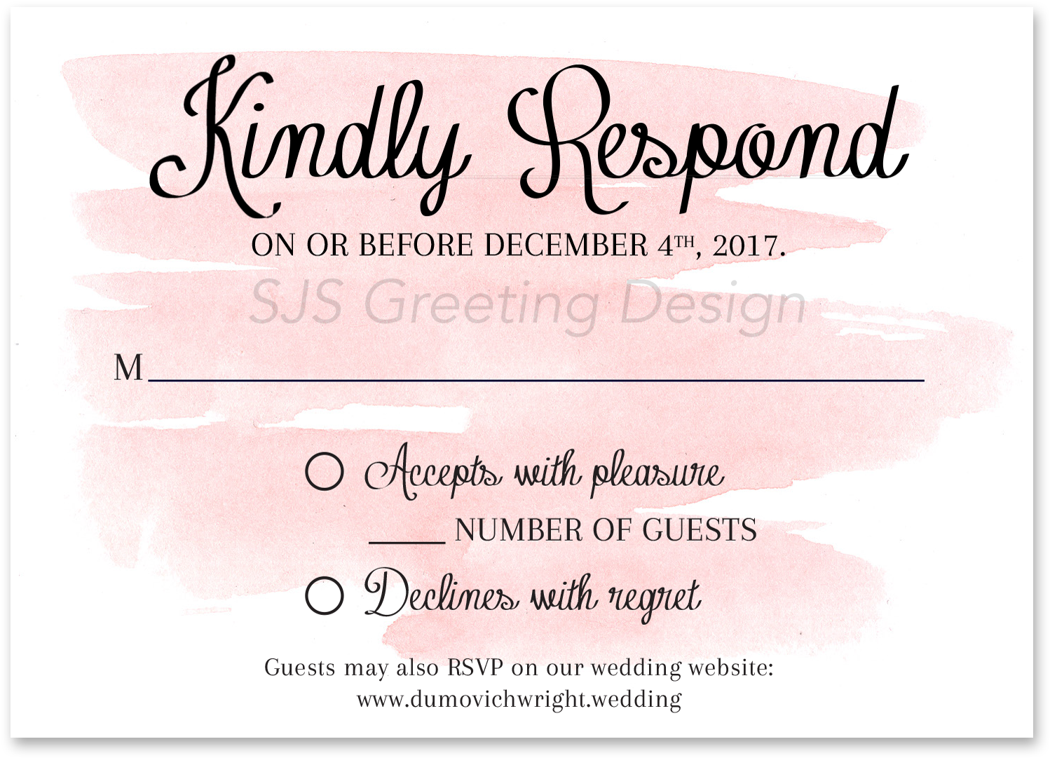 Kc Water Color Invitation Kc Water Color Response - Fotografa (1665x1227), Png Download