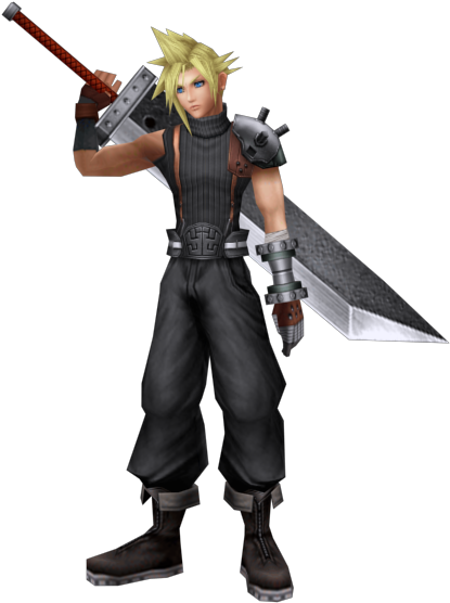 Cloud Strife - Final Fantasy Seven Cloud (430x574), Png Download