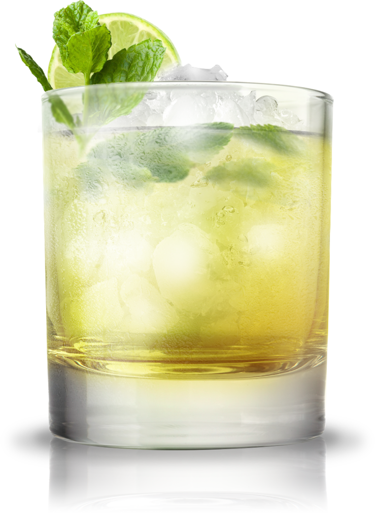 Ghost Margarita - Cocktail Mint Png (739x1011), Png Download